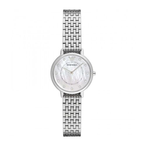 Emporio Armani Montre Mère-De-Perle De Temps Seule Montre Classique Ar2511