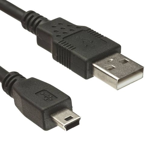 GARMIN Câble USB mini-USB type B à 4 broches (M) USB à 4 broches, type A (M)