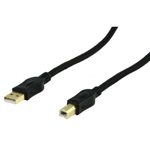 Trust USB 2.0 Connect Cable - Câble USB - USB (M) pour USB type B (M) - USB 2.0 - 1.8 m - noir