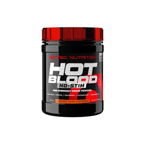 Hot Blood No-Stim (375g)|Orange| Preworkout|Scitec Nutrition 