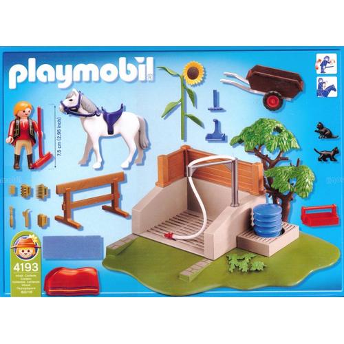 Playmobil - Box de lavage pour chevaux