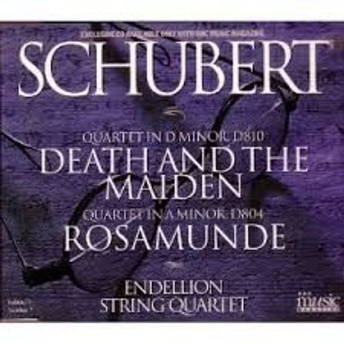 Cd Bbc Music Magazine : Endellion String Quartet Schubert D 810 (Death And Maiden) & D 804 Quartet A Minor