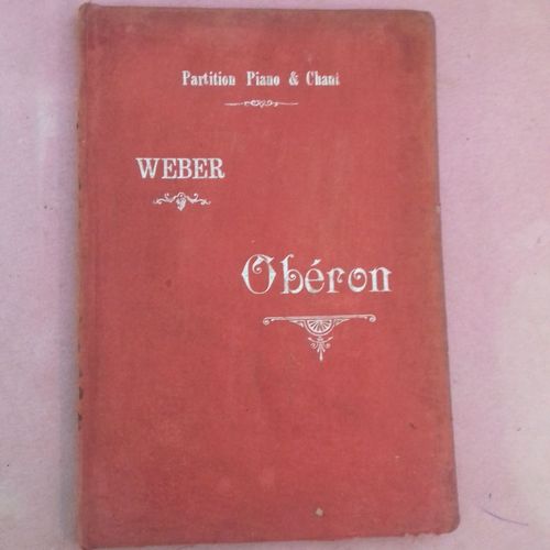 Oberon Weber  Piano/Chant Opéra En 3 Actes En Français