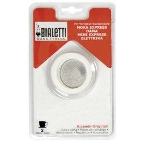 Joint pour cafetière moka + filtre - 2 tasses bialetti