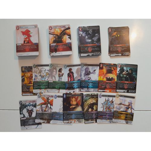 Final Fantasy Tcg Opus 3 Complet Non Foil
