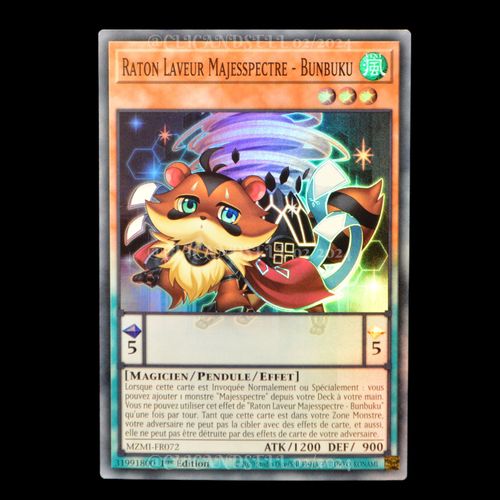 Yu Gi Oh Mzmifr072 Raton Laveur Majesspectre Bunbukusuper Rare