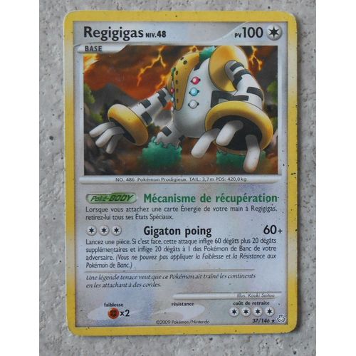 Regigigas "Eveil Des Legendes" 100 Pv 37/146