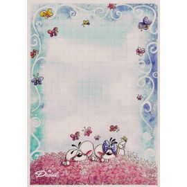 Feuille Timbre A6 Diddl Et Diddlina