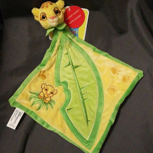 Hochet Peluche Simba Le Roi Lion - Doux Et Léger, 12 Cm, Idéal Pour Bébé Dès La Naissance