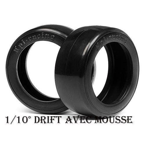 Pneus Slick Avec Mousse 1/10 Pour Drift 1.9 Pouce Hpi 34501-Hpi-Racing