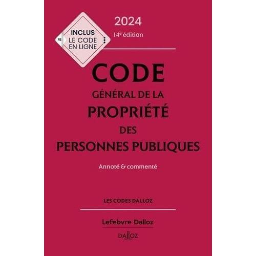 Code Général De La Propriété Des Personnes Publiques - Annoté Et Commenté