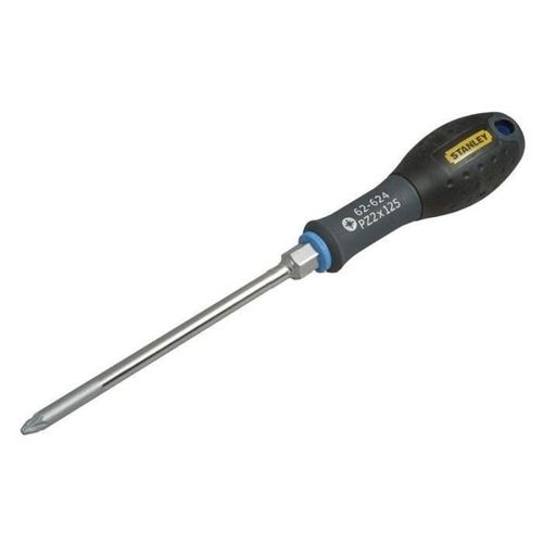 STANLEY Tournevis Pozidriv avec écrou 6 pans - 2x125mm