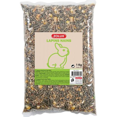 Aliments Composes Lapins Nains Coussin 3kg
