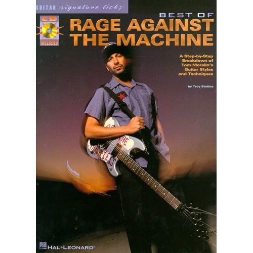 Best Of Rage Against The Machine - Guitar Signature Licks Book With Online Audio Demos