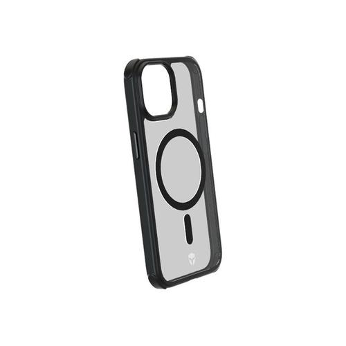 Force Case Air Frost - Coque De Protection Pour Téléphone Portable - Renforcé - Compatibilité Avec Magsafe - Plastique - Noir Givré - Pour Apple Iphone 15