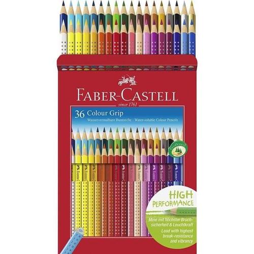 Faber-Castell Etui De 36 Crayons De Couleur Colour Grip - Coloris Assortis