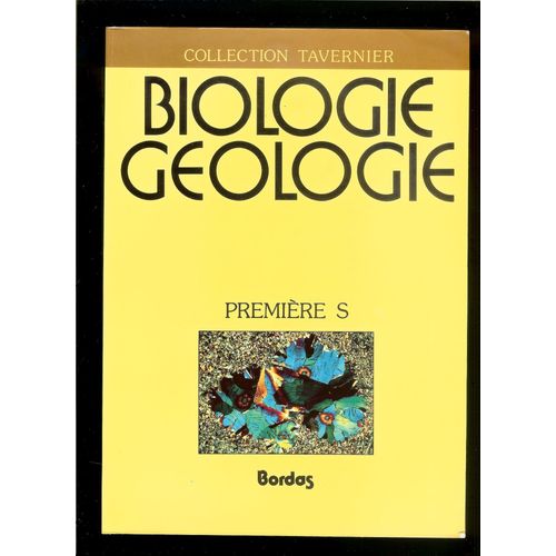 Biologie Geologie Premiere S  1988