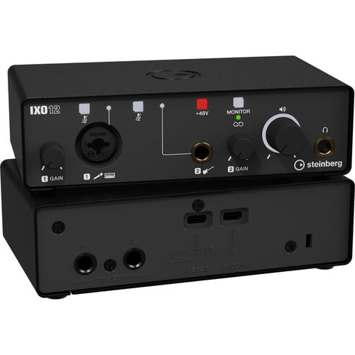 Steinberg IXO12 interface audio USB-C noire