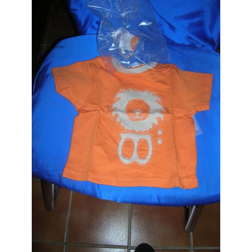 T-Shirt Obaïbi Manches Courtes Coton 6 Mois Multicolore