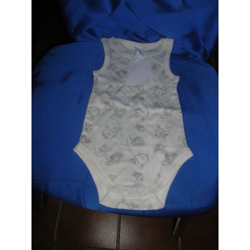 Body Baby Club Débardeur Coton 3-6 Mois Multicolore