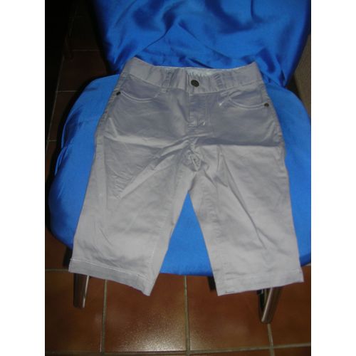 Pantacourt Tissaia Coton 4 Ans Gris