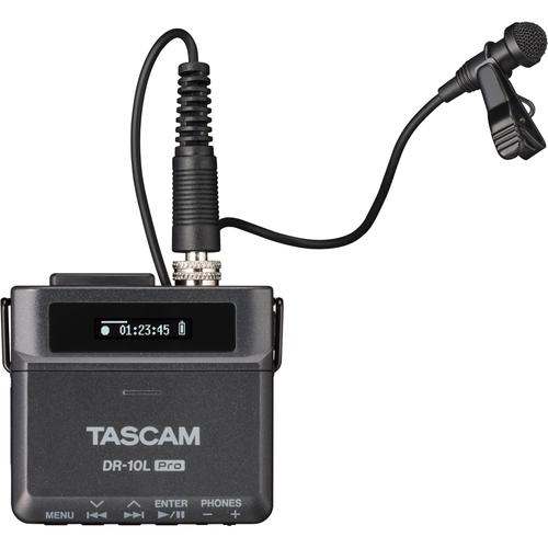 Tascam DR-10L Pro enregistreur audio numérique et micro cravate