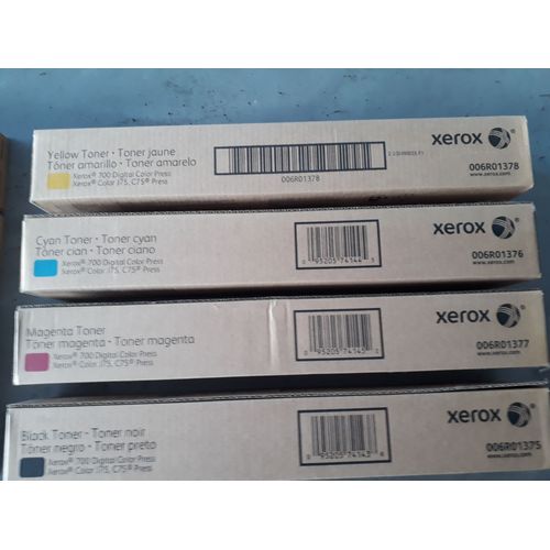 Xerox - Cyan - originale - cartouche de toner Vendu - pour Xerox 700 Digital Colour Press