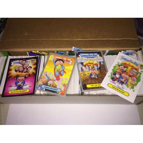 Lot De 200 Cartes Les Crados Gpk Garbage Pail Kids 