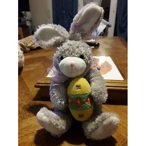 Peluche Lapin Gris
