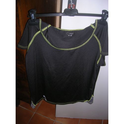 T-Shirt Fitness U Oxygène Sport Manches Courtes Polyester 46-48 Multicolore