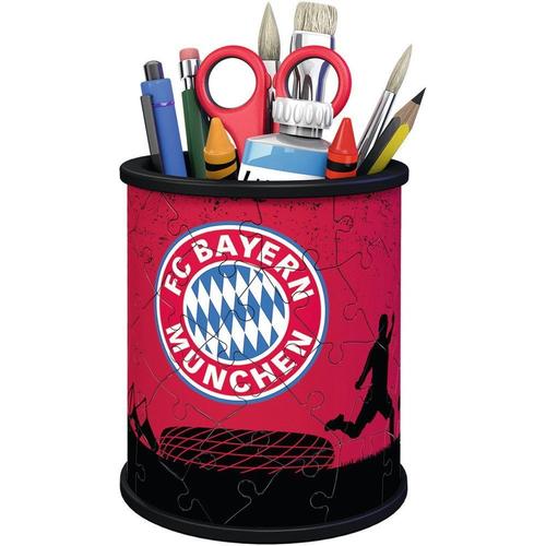 Puzzle 54 Pièces Puzzle 3d - Pot À Crayons - Fc Bayern Munich