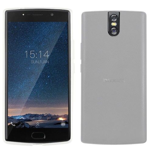 Coque Silicone Pour Doogee Bl7000 4g 5.5" Gel Ultraslim Et Ajustement Parfait - Transparent