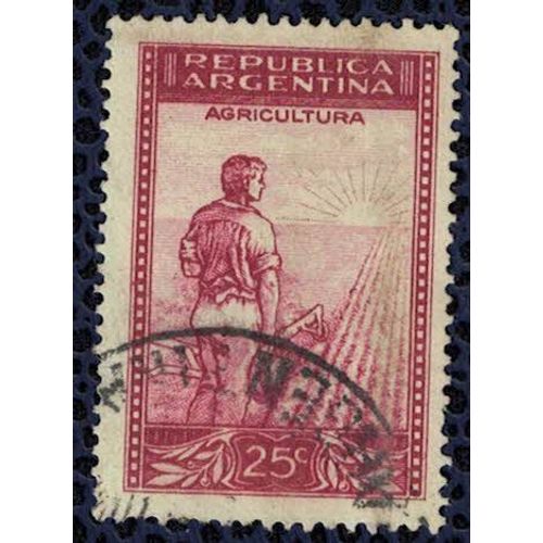 Argentine 1936 Oblitéré Rond Used Agricultura Agriculture