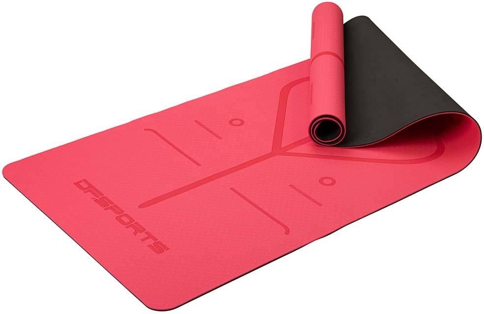 Tapis De Yoga Antidérapant 183 X 61 X 0.6 Cm Avec Housse Nirvana