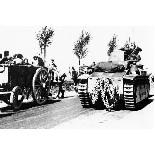 Ww2 - Char D'assaut Somua En Belgique En Mai 1940