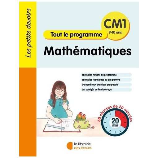 Math&eacute;matiques Cm1 Tout Le Programme - 60 S&eacute;ances De 20