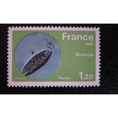 Timbre (Yt 2127)  1981  Biology - Micro-Organism