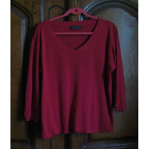 Top Rouge Kiabi - Taille 50