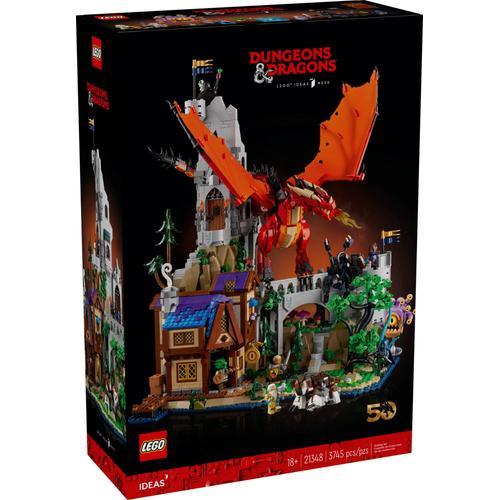 Lego Ideas - Dungeons &amp Dragons : L'histoire Du Dragon Rouge - 21348