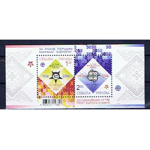 Ukraine 50 Ans Europa Cept 2006 Bloc Neuf**