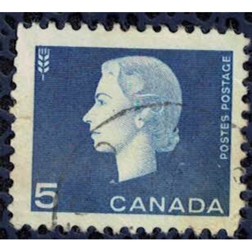 Canada 1962 Oblitéré Used Queen Elizabeth Ii Reine Wheat Sheaf Gerbe De Blé Su