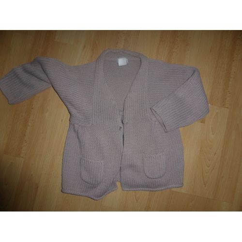 Gilet Mila Blue Coton 4 Ans Marron