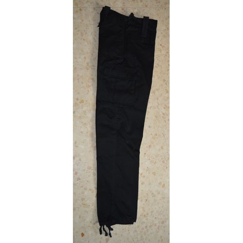 Pantalon De Travail Sans Marque Agent De Sécurité Polyester 34 Noir