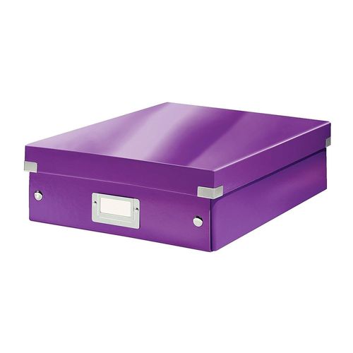 Leitz Organisationsbox Click & Store Wow, Groß, Violett