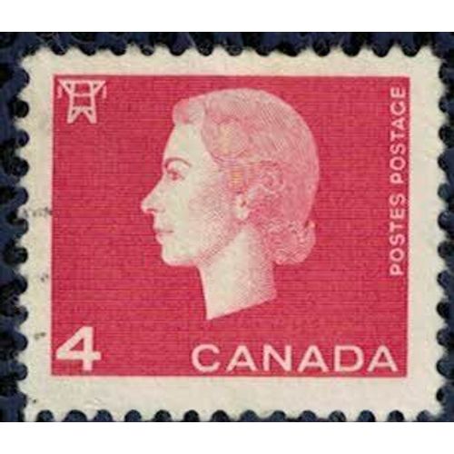 Canada 1963 Oblitéré Used Queen Elizabeth Ii Reine Power Pylon Pylône Électrique Su