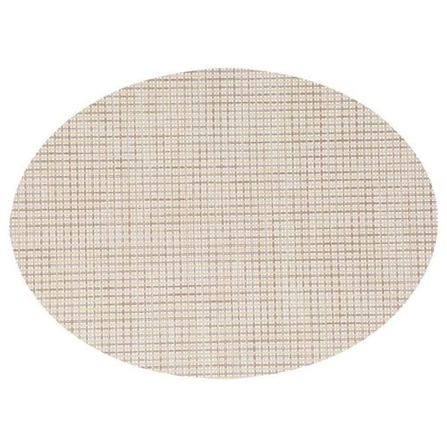 Set De Table Ovale 48x35cm Beige