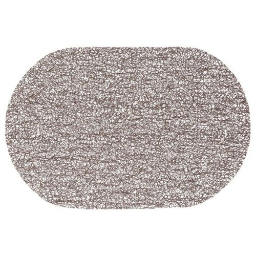 Set De Table Ovale "Spaghetti" 29x44cm Taupe