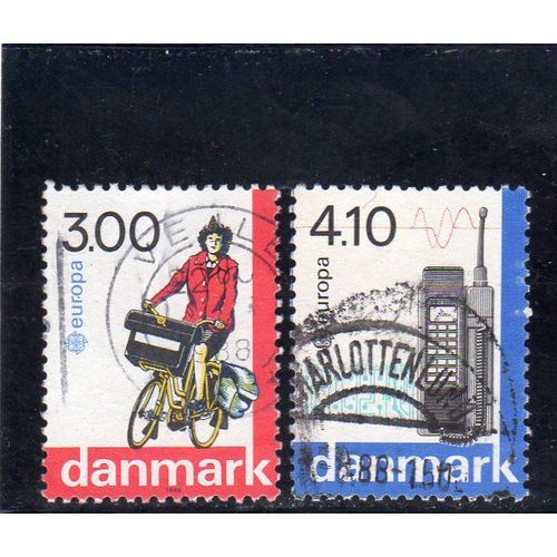 Timbres-Poste Du Danemark (Europa 1988, Transport Et Communication)