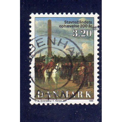 Timbre-Poste Du Danemark (Bicentenaire De L'abolition Du Servage)