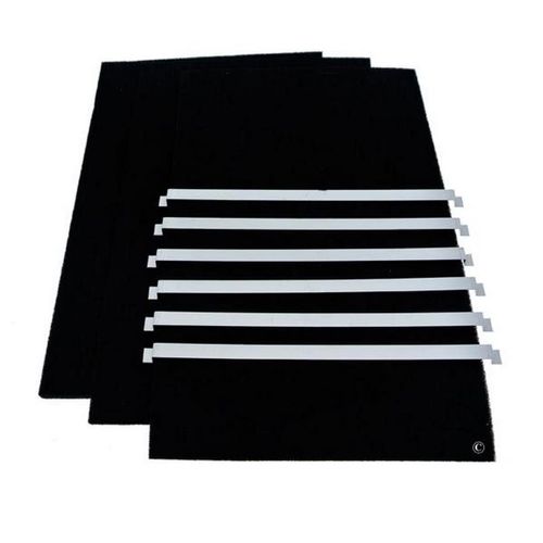 Lot De 3 Filtres Charbon
